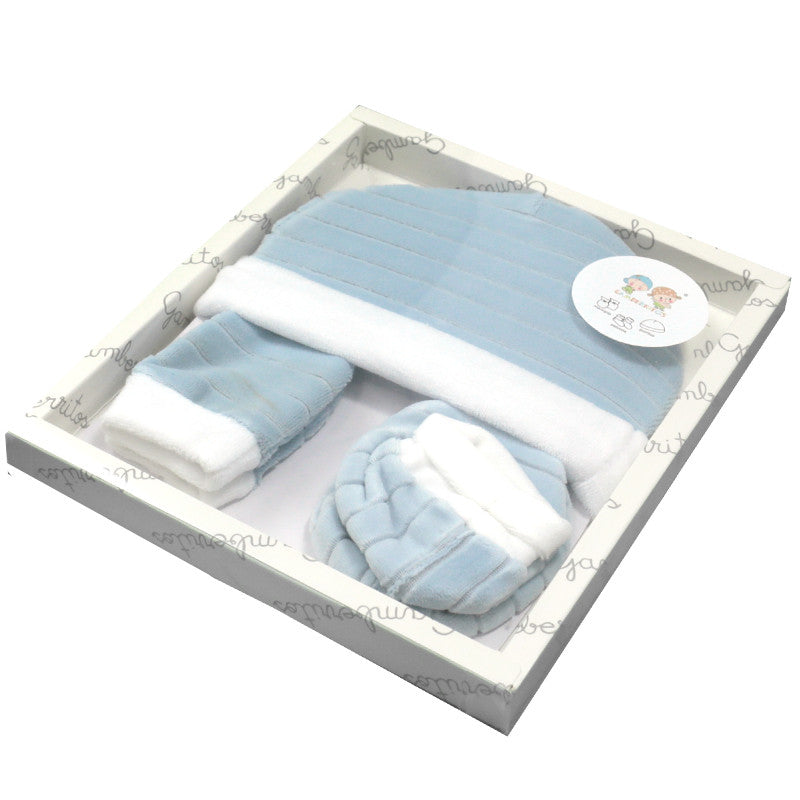 GAMBERRITOS, JUEGO INFANTIL 3 PCS TERCIOPELO