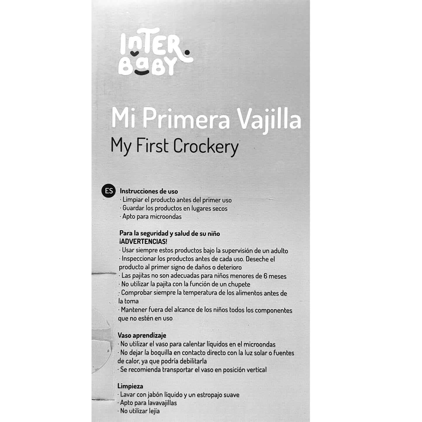 Interbaby Mi Primera Vajilla