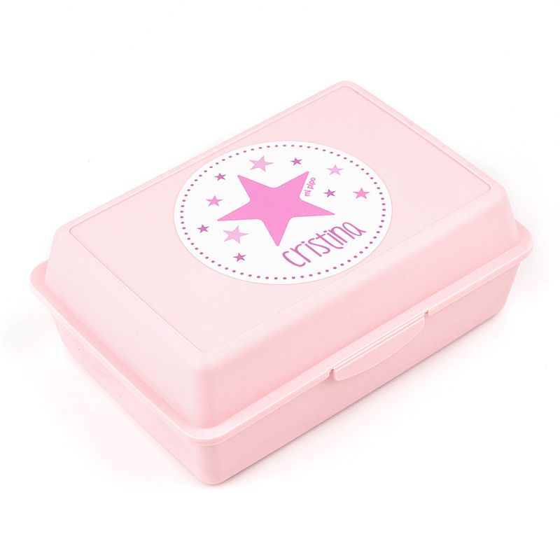 Cajita Porta Alimentos personalizada