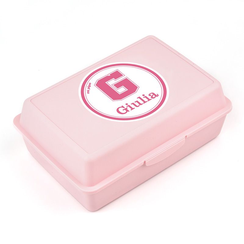Cajita Porta Alimentos personalizada