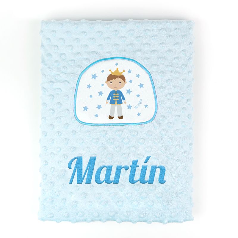 Manta Clásica Aplique Personalizada