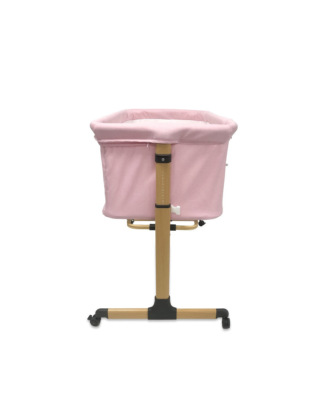 Interbaby Mini cuna Aluminio+Vestidura Stuck To Me Rosa o Gris
