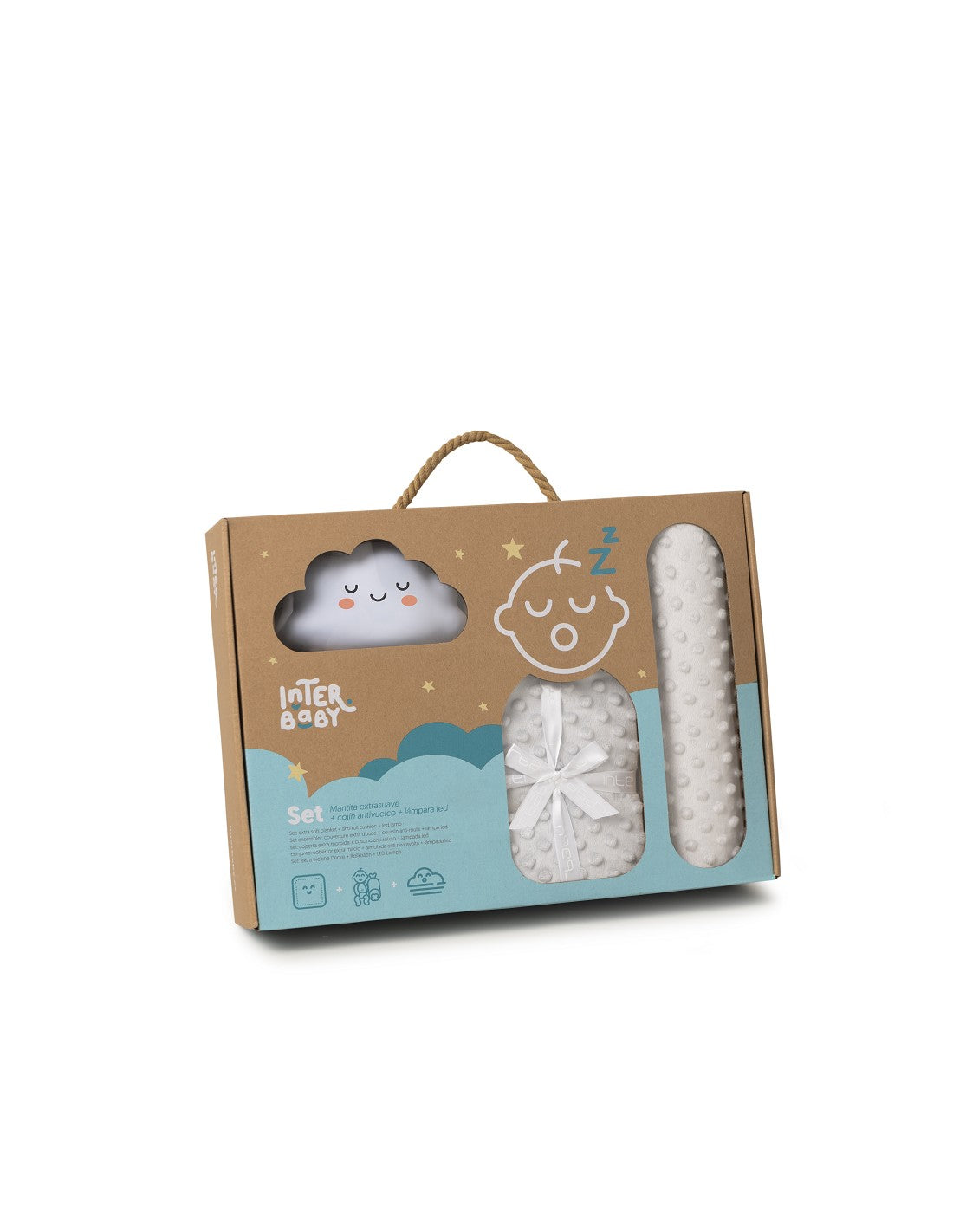 Interbaby Set Manta + Antivuelco + Lamparita