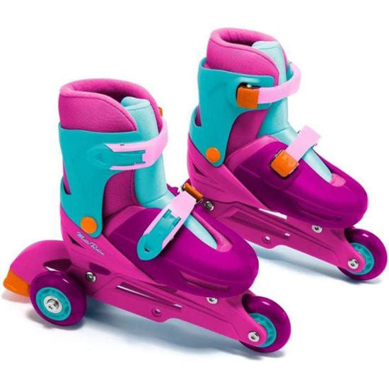 PATIN EN LINEA CONVERTIBLE ROSA