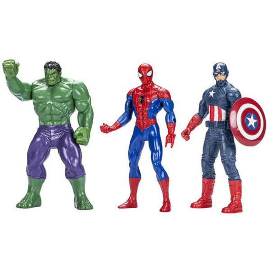 FIGURA 3U. MARVEL MIGHTY HERO DEFENDERS 24CM