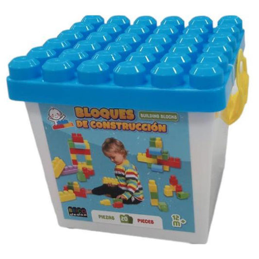 CUBO CONTENEDOR PZ DE CONSTRUCCION C/20PZ