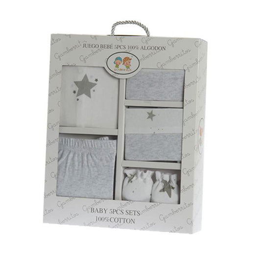 Juego Infantil 5 Piezas Gris