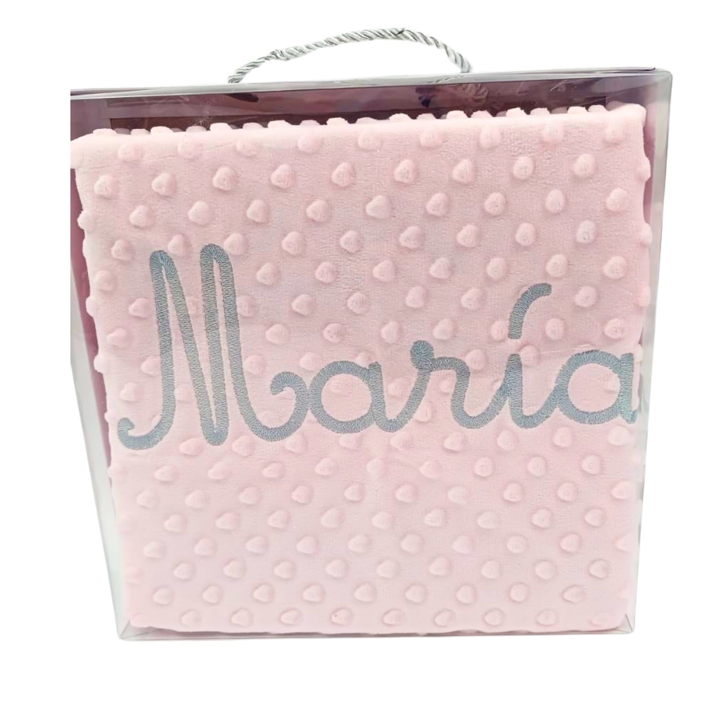 Pita Home®️ Manta Bebé Personalizada con Nombre - Manta Burbuja Ideal para Recién Nacidos, Manta Bebé con Bordado, Regalo Único