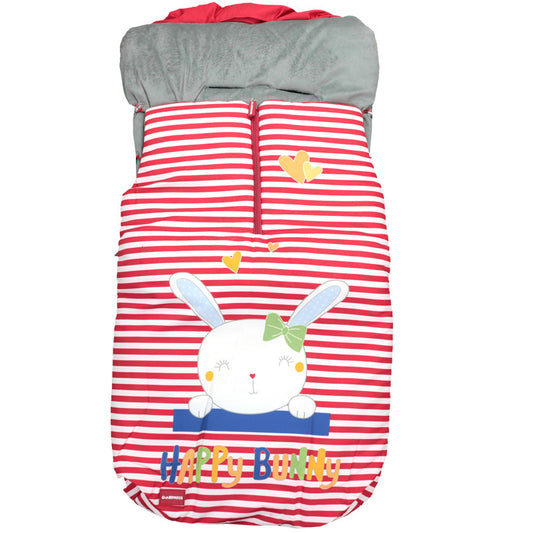 SACO CARRO CORALINA ESTAMPADO HAPPY BUNNY