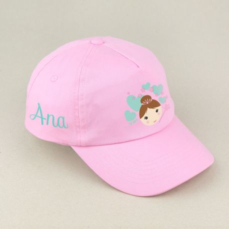 Gorra Junior Hada Rosa personalizada