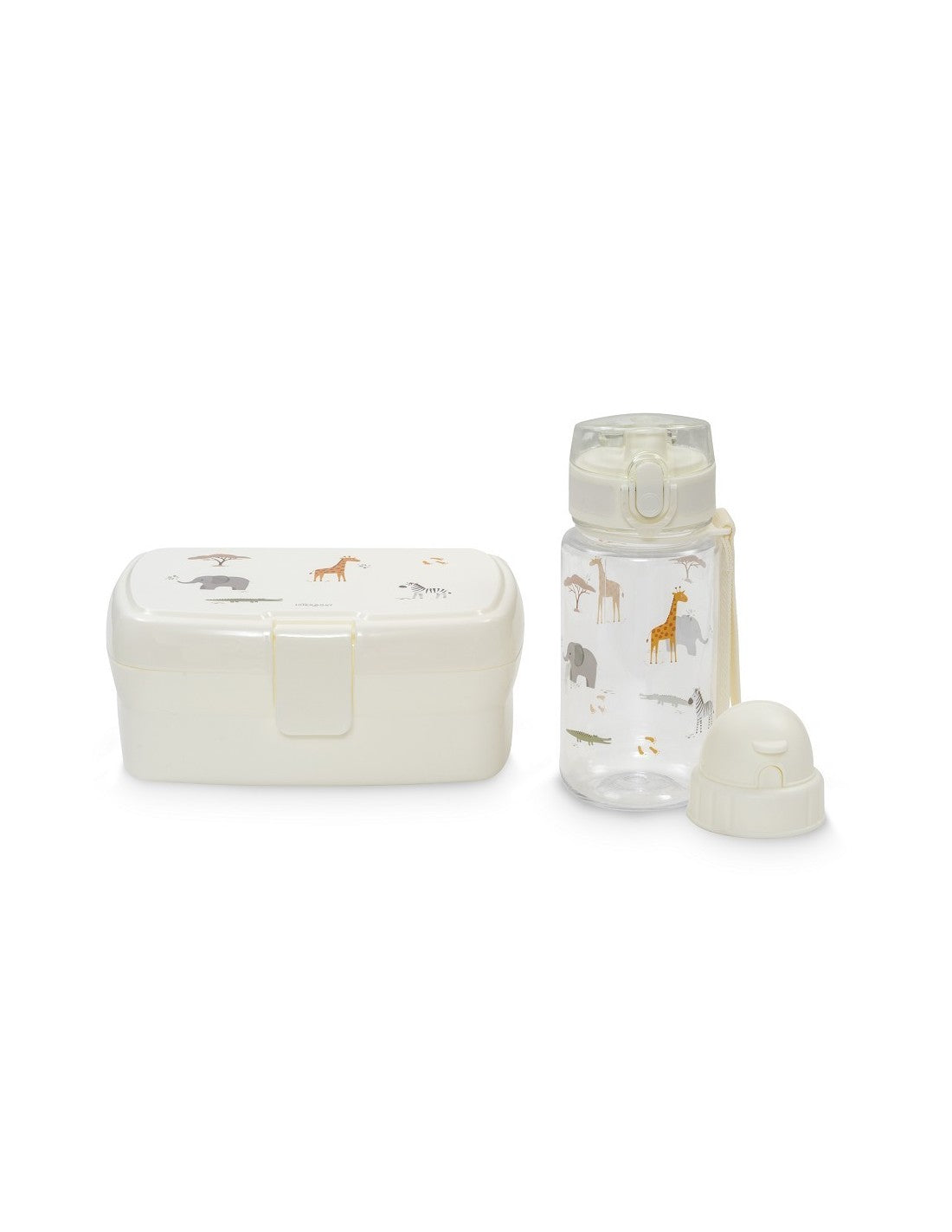 SET FIAMBRERA , BOTELLA DE AGUA Y 2 TAPONES Inter Baby