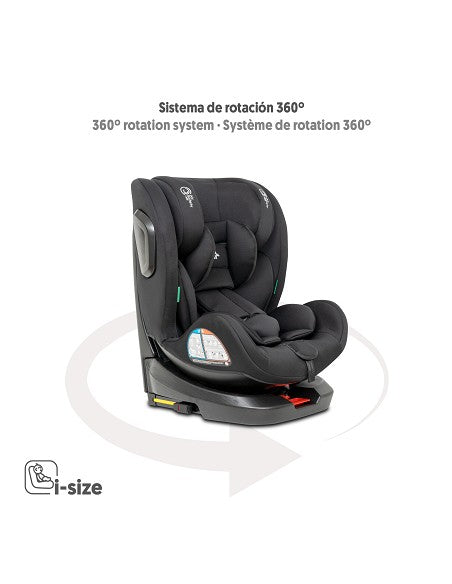 Silla Coche Modelo Aruna Negro